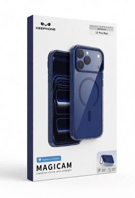 Чехол накладка 17 Pro Max KEEPHONE MAGICAM темно-синий Чехол накладка 17 Pro Max KEEPHONE MAGICAM темно-синий
