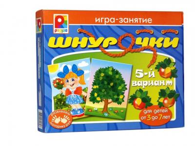 Обучающая игра Радуга Шнурочки - 5