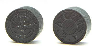 Наклейка для кия "Гриза III" (MH) черная 13.5 мм