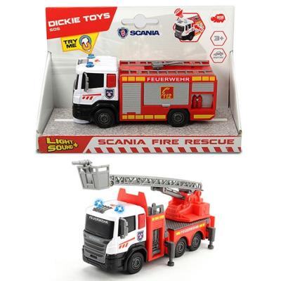 Игрушка Dickie Toys Пожарная машинка Scania die-cast 17 см