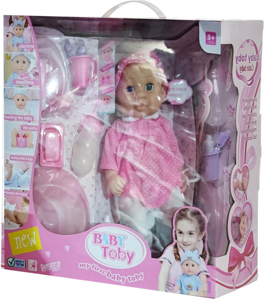 Кукла Baby Toby Малышка функциональная с аксессуарами