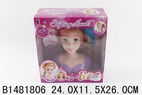 Голова куклы для создания причесок с аксессуарами Styling Head 1481806