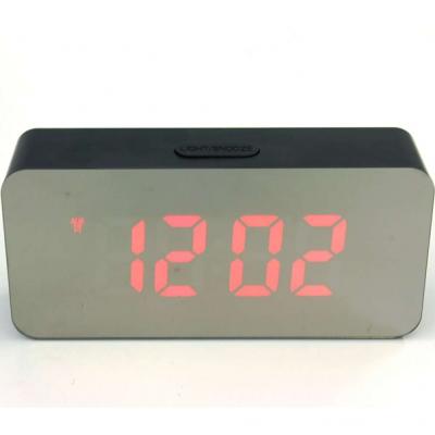 Настольные часы DS-3622L красный zal