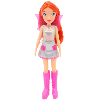 Шарнирная кукла Winx Club Космическая Блум с крыльями, 24 см, 1/12