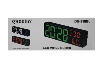 Часы метеостанция DS-3818L большие цифры