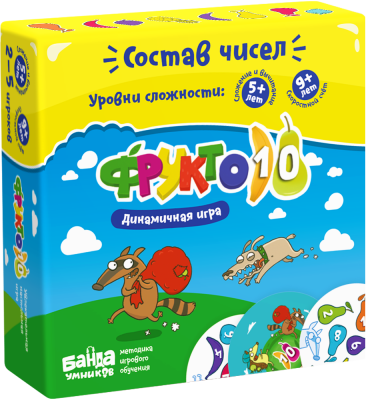 Настольная игра Банда умников Фрукто 10