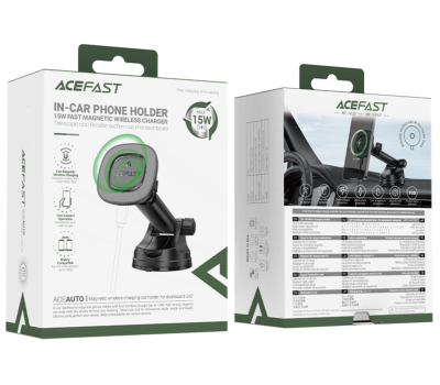 Держатель для телефона Acefast D47 15W беспроводная зарядка