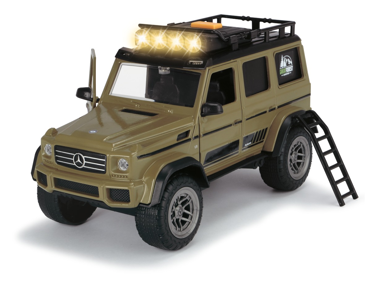 Внедорожник Dickie Toys PLAYLIFE Hunter MB AMG 500 3834002, 23 см, болотный