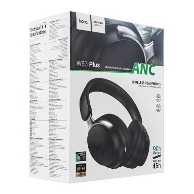 Полноразмерные наушники с шумоподавлением W53 Plus Tone черный
