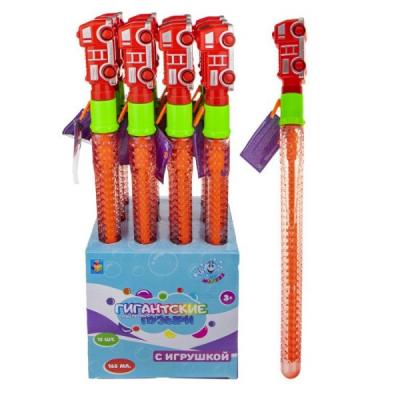 Гигантские мыльные пузыри 1Toy Мы шарики Пожарка с раскладным элементом