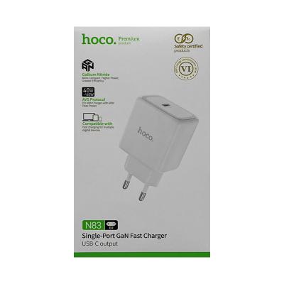 СЗУ Блок Hoco N83 PD40W белый