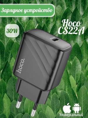 СЗУ Блок Hoco CS22A PD30W черный