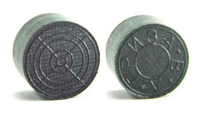 Наклейка для кия "Гриза II" (H+) зеленая 13,5 мм