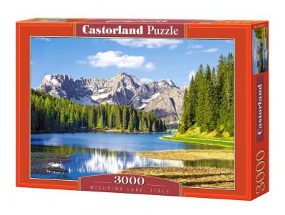 Пазл 3000 деталей Castorland: Горное озеро Италия