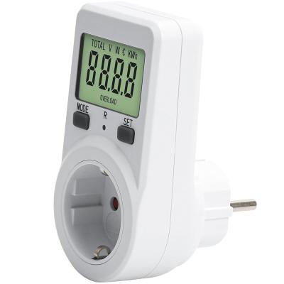 Счётчик электроэнергии для розетки ваттметр 3680 Вт PM-04DE