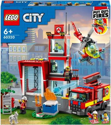 Конструктор LEGO City Fire Пожарная часть