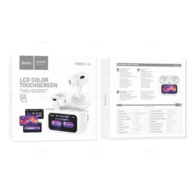 Bluetooth-наушники беспроводные вкладыши Hoco EW72 Lite Soar с сенсорным экраном*