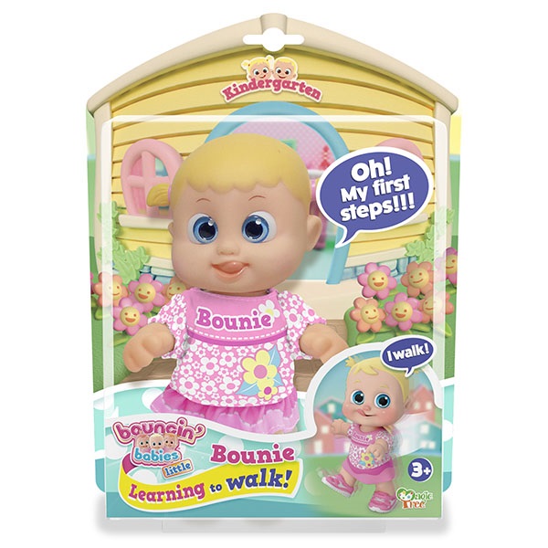 Игрушка Bouncin' Babies Кукла Бони 16 см шагающая
