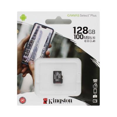 Карта памяти Kingston microSDHC Class 10 128GB 100Mb Карта памяти Kingston microSDHC Class 10 128GB 100Mb