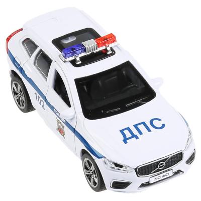 Машина металлическая Технопарк Volvo Xc60 R-Desing Полиция 12 см, белый, XC60-12POL-WH 298715
