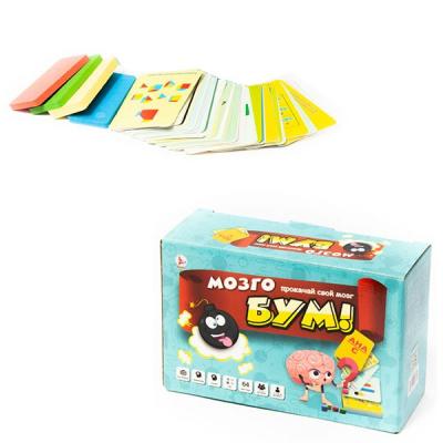 Игра для развития памяти и внимания с карточками МозгоБум Ракета, Р3371