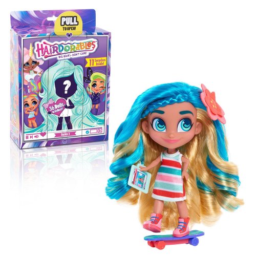 Кукла-загадка Hairdorables Cтильные подружки в непрозрачной упаковке (Сюрприз) 23600 Кукла-загадка Hairdorables Cтильные подружки в непрозрачной упаковке (Сюрприз) 23600