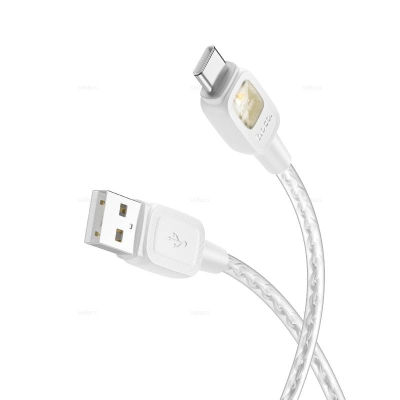 Кабель Hoco U124 USB-Type-C, серый