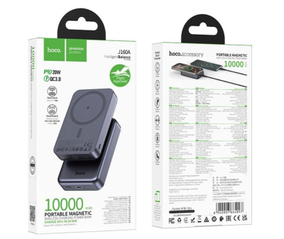 Внешний аккумулятор Hoco 10000 J160A Magsafe черный