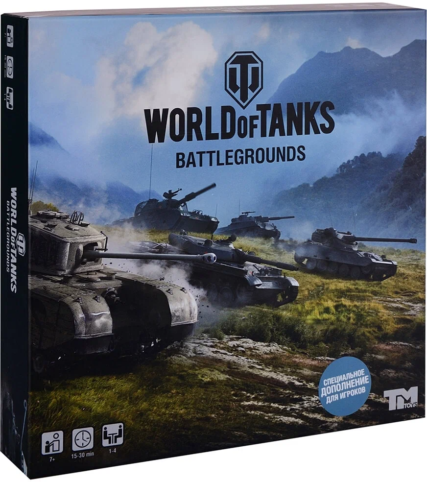 Настольная игра World of Tanks: Battlegrounds