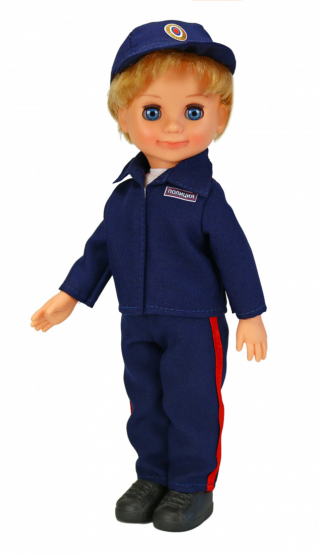 Кукла детская Весна Полицейский, 30 см