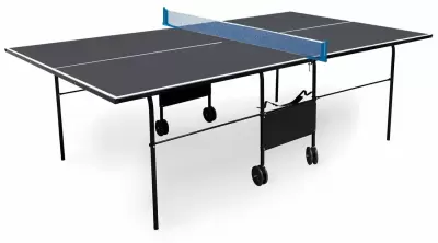 Теннисный стол всепогодный "Standard Pro Outdoor" (коричневый) с сеткой