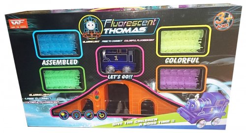 Светящаяся гибкая железная дорога Томас