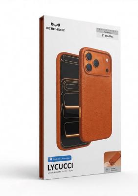 Чехол накладка 17 Pro Max KEEPHONE LYCUCCI оранжевый Чехол накладка 17 Pro Max KEEPHONE LYCUCCI оранжевый