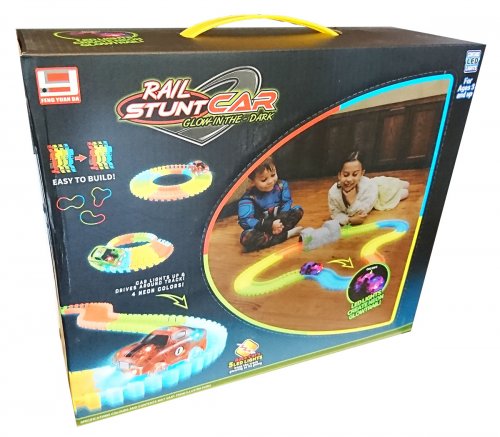 Магическая трасса Rail StuntCar 164 детали