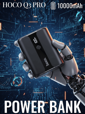 Внешний аккумулятор Hoco Q3 Pro 10000mAh, черный