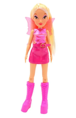 Шарнирная кукла Winx Club Космическая Стелла с крыльями, 24 см, 1/12 Шарнирная кукла Winx Club Космическая Стелла с крыльями, 24 см, 1/12
