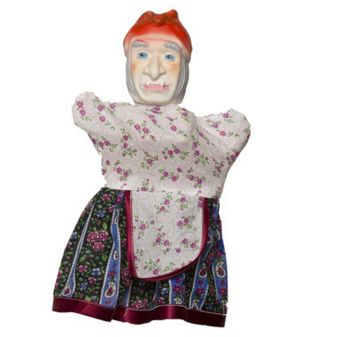 Игрушка Кукла-перчатка Баба-Яга Кудесники