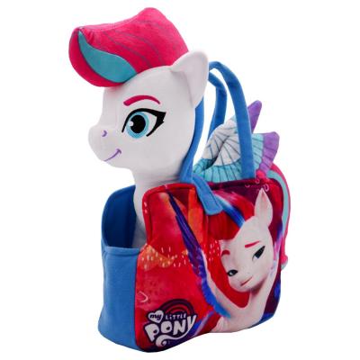 Мягкая игрушка YuMe My Little Pony, пони в сумочке Зип, 25 см