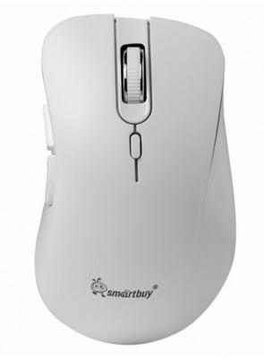 Мышь беспроводная бесшумная Smartbuy SBM616AGW белая
