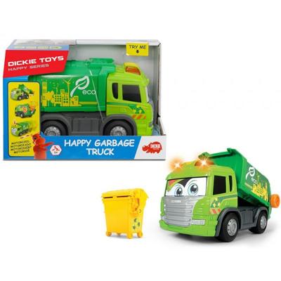 Игрушка Dickie Toys Мусоровоз Happy моторизированный 25 см