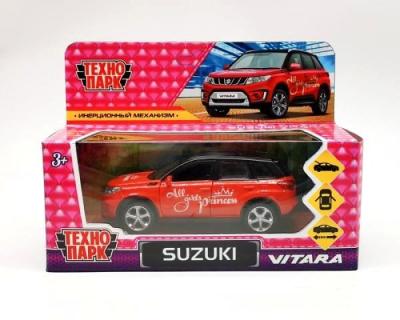 Машина металлическая Технопарк Suzuki Vitara 12 см, красный, VITARA-12GRL-RD 347842