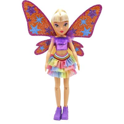 Шарнирная кукла Winx Club "Bling the Wings" Стелла с крыльями и глиттером, 24 см, 1/12