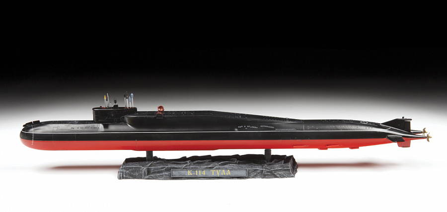 Модель для сборки Звезда Российская атомная подводная лодка «Тула» проекта «Дельфин»