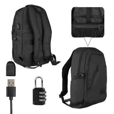 Рюкзак для ноутбука Mancro 15.6 Black