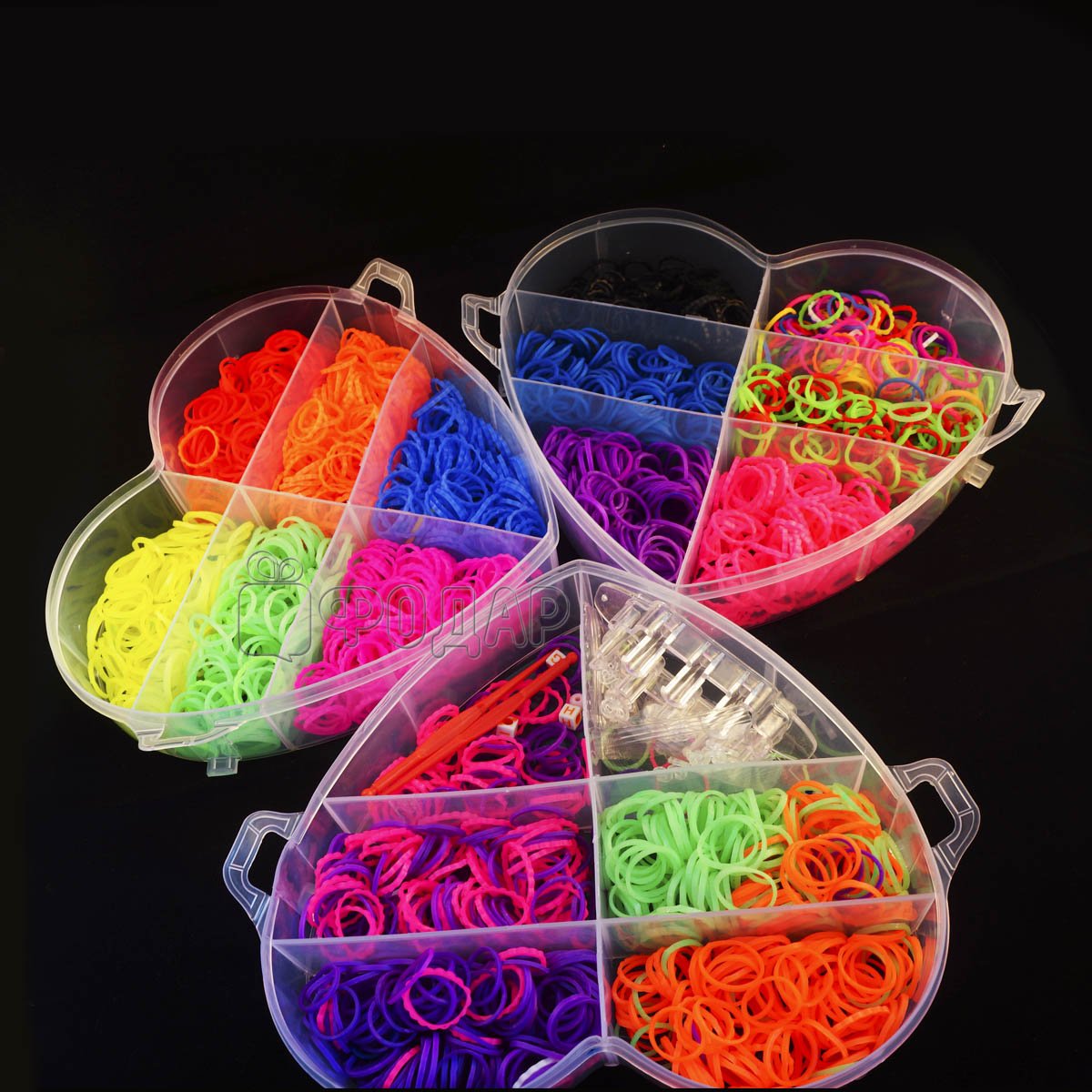 Большой ассортимент наборов для плетения из резиночек в интернет-магазине MrHappy.ru