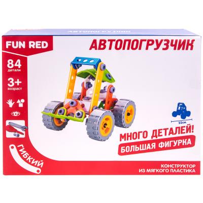 Гибкий конструктор Fun Red Автопогрузчик, 84 детали