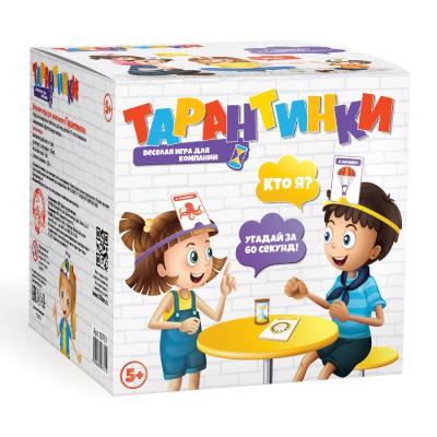 Настольная игра Тарантинки Кто я? Угадай за 60 секунд! Десятое королевство