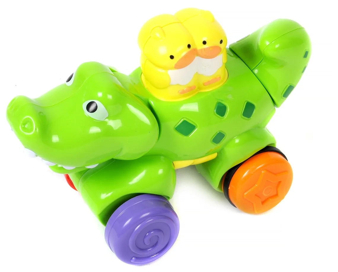 Развивающая игрушка Elefantino Каталка Крокодильчик, IT106266