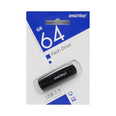 USB-накопитель SmartBuy Crown series USB 2.0 64 ГБ, черный