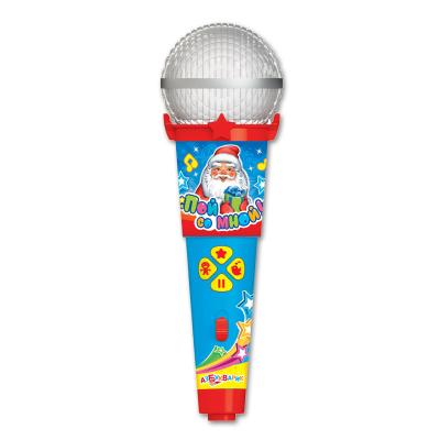 Музыкальная игрушка Азбукварик Микрофон Пой со мной Новогодние песенки, 1978
